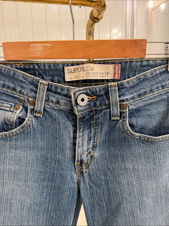 Levi's Denim - VINTAGE Levi's Light Blue Superlow Boot Cut Jeans